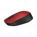 LOGITECH M171 Kablosuz Optic Kırmızı Mouse 910-004641