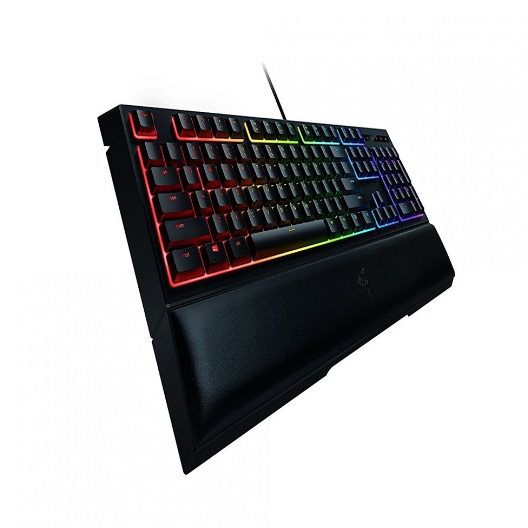 RAZER Ornata Chroma,Membrane,Siyah Gaming Klavye - Kol Dayama Yastığı