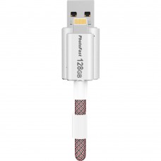 PHOTOFAST 128GB USB 3.0 MEMORİES CABLE GEN3 Lightning ŞARJ KABLOLU GÜMÜŞ USB BELLEK