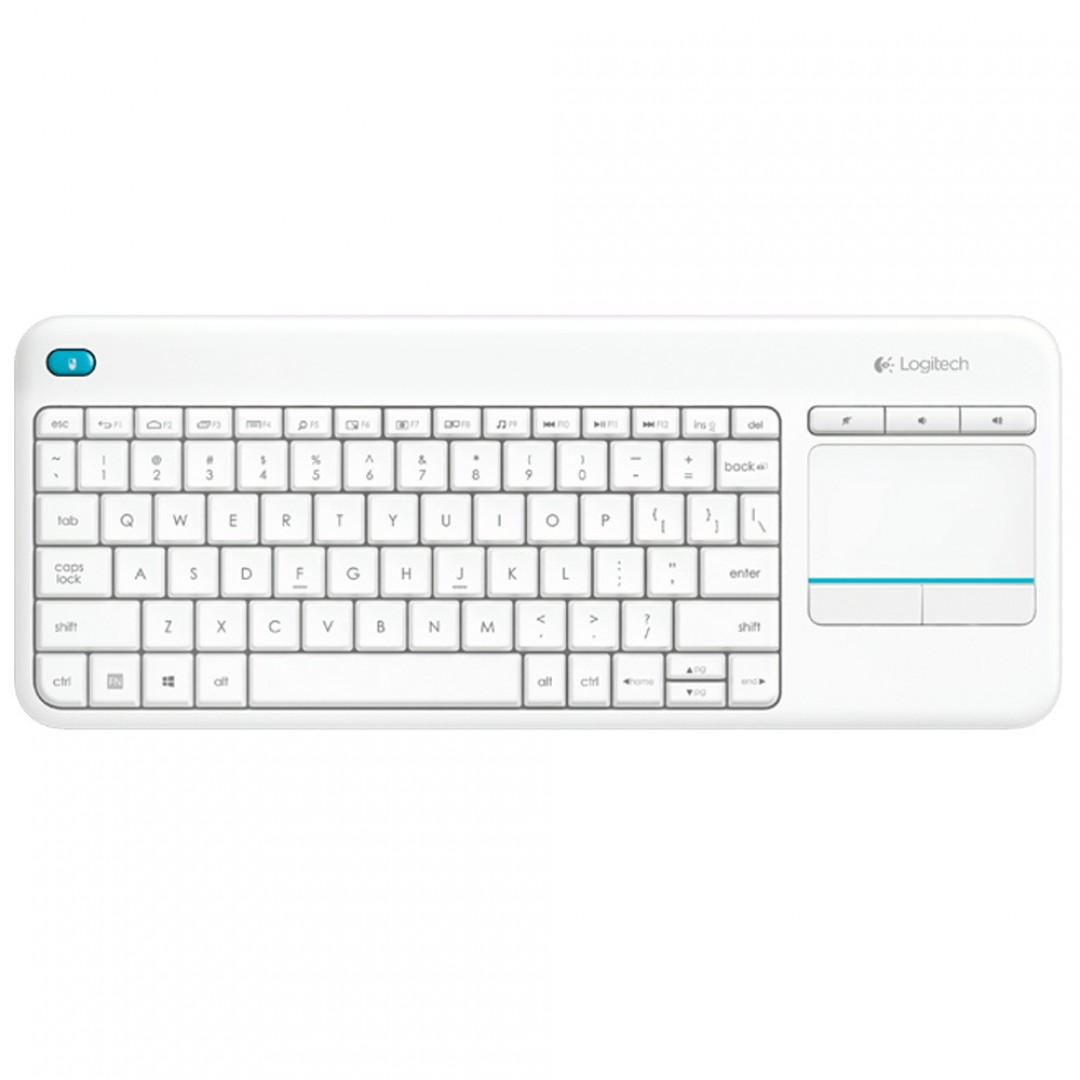 LOGITECH K400 PLUS WHITE KEYBOARD 920-007150