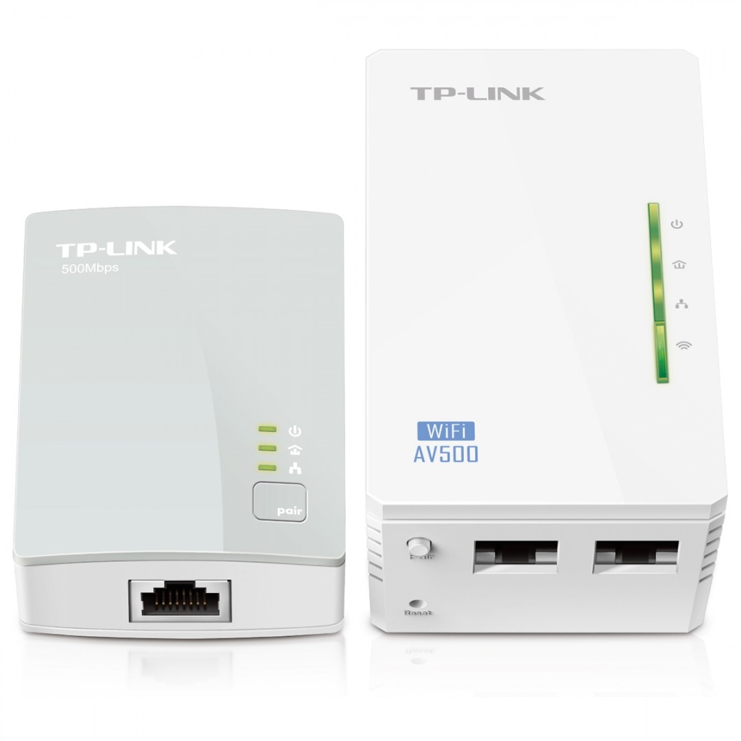 TP-LINK TL-WPA4220KIT 300Mbps AV600 KABLOSUZ POWERLINE GENİŞLETİCİ