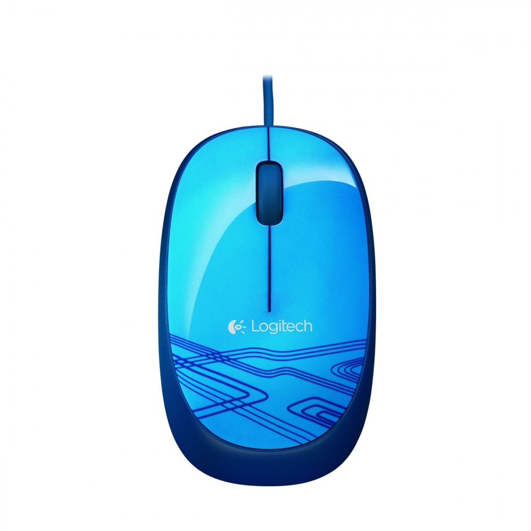 LOGITECH M105 KABLOLU MAVI USB MOUSE 910-003114