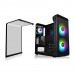 THERMALTAKE POWERSIZ View 37 2X 20CM ARGB FANLI GAMING-MID-TOWER KASA SİYAH CA-1J7-00M1WN-04