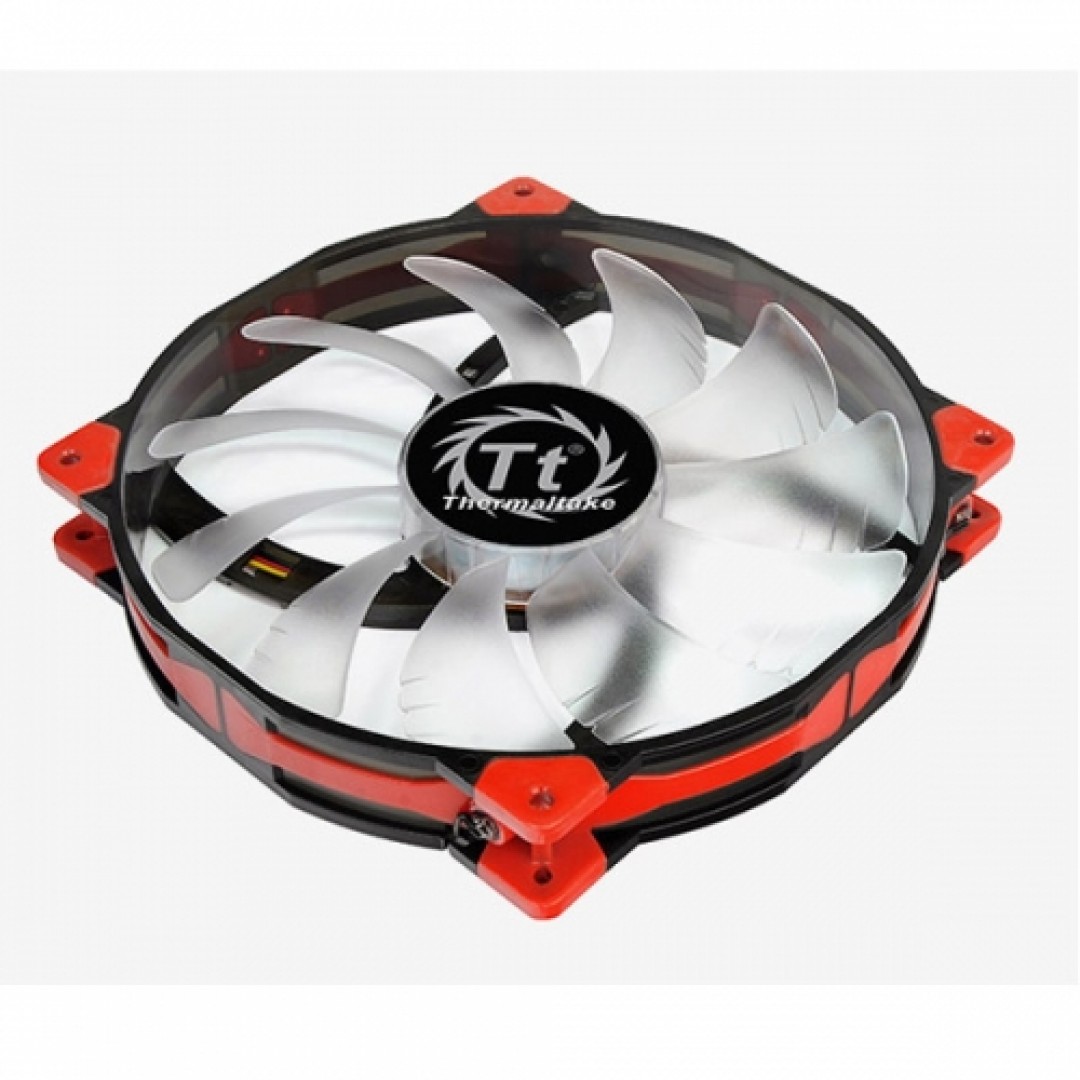 Thermaltake Luna 20 Titreşimsiz 200mm Kırmızı Ledli Yüksek Performanslı Sessiz Kasa Fanı