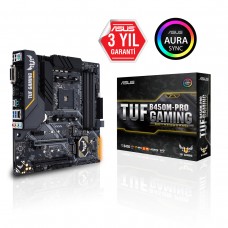 ASUS TUF B450M-PRO GAMING DDR4 SATA3 M2 PCIe NVMe HDMI DVI PCIe 16x v3.0 AM4 mATX