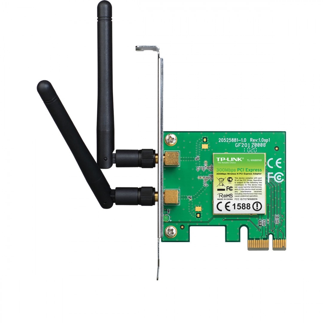 TP-LINK TL-WN881ND 300Mbps KABLOSUZ N PCI EXP ADAPTÖR