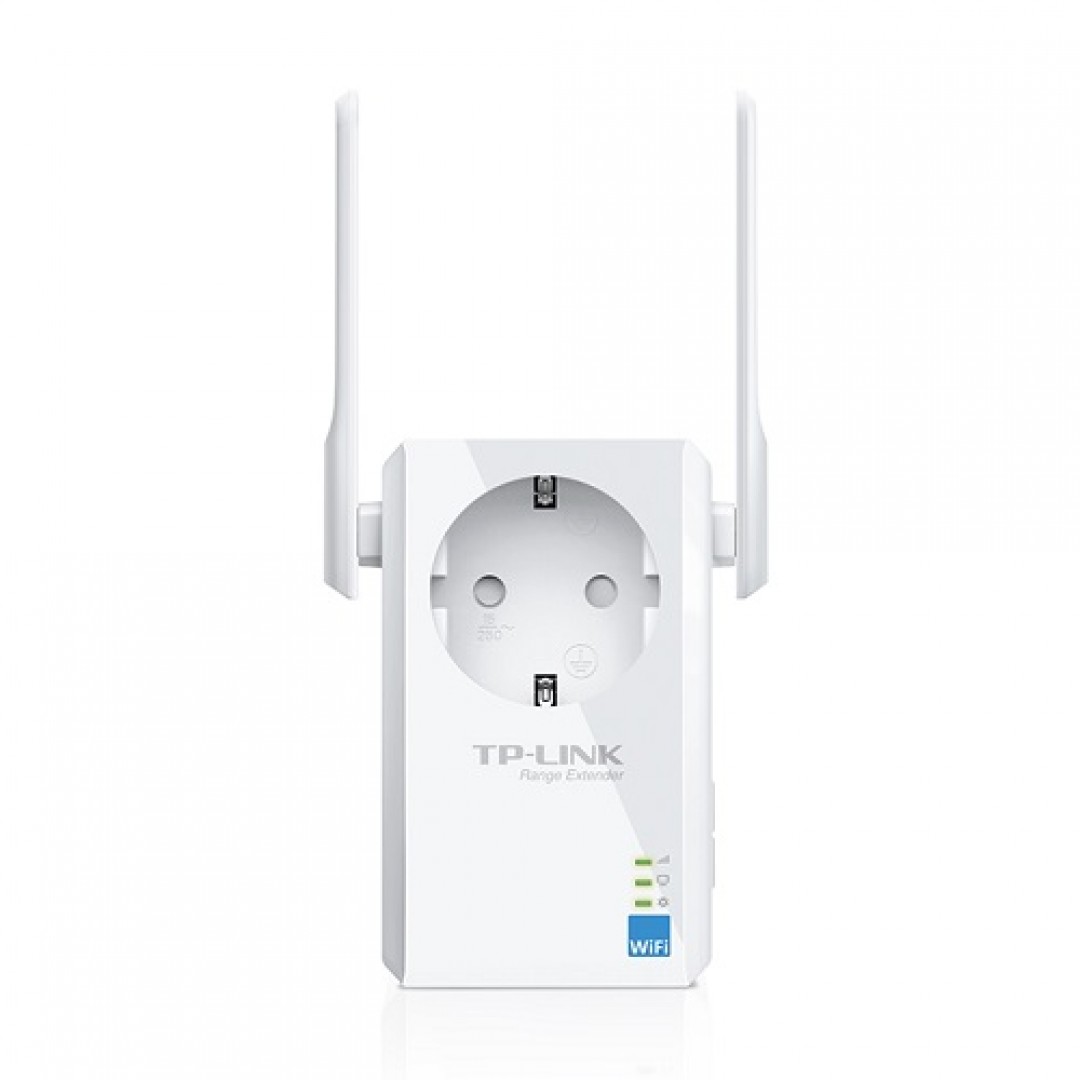 TP-LINK 300mbps TL-WA860RE 2.4ghz 1port Range Extender 2x sabit anten Priz Tip