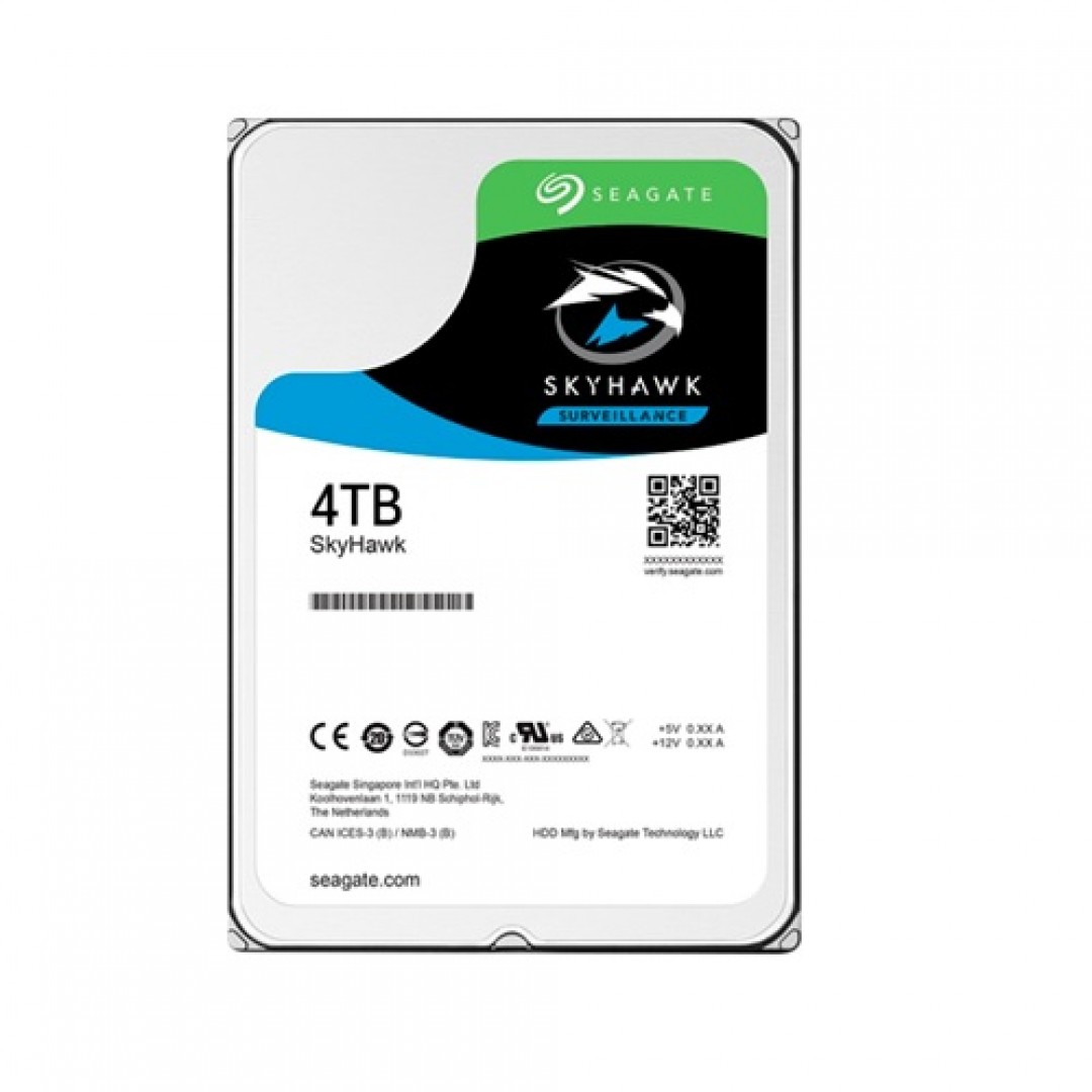 SEAGATE SKYHAWK ST4000VX007 4TB 3.5" 5900 RPM 64MB SATA-3 Güvenlik Diski