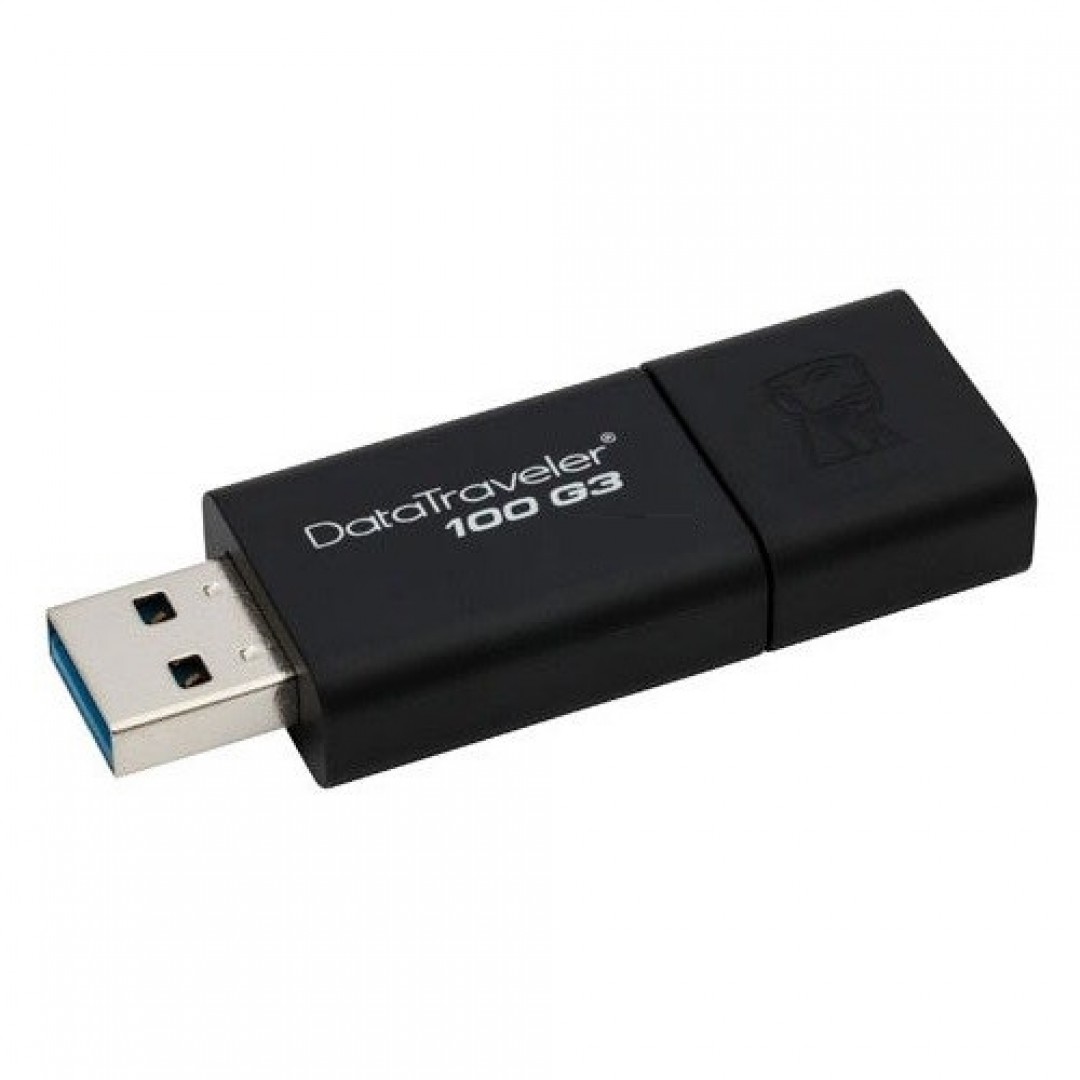 KINGSTON 16GB USB 3.0 DataTraveler DT100G3/16GB Siyah Taşınabilir Bellek