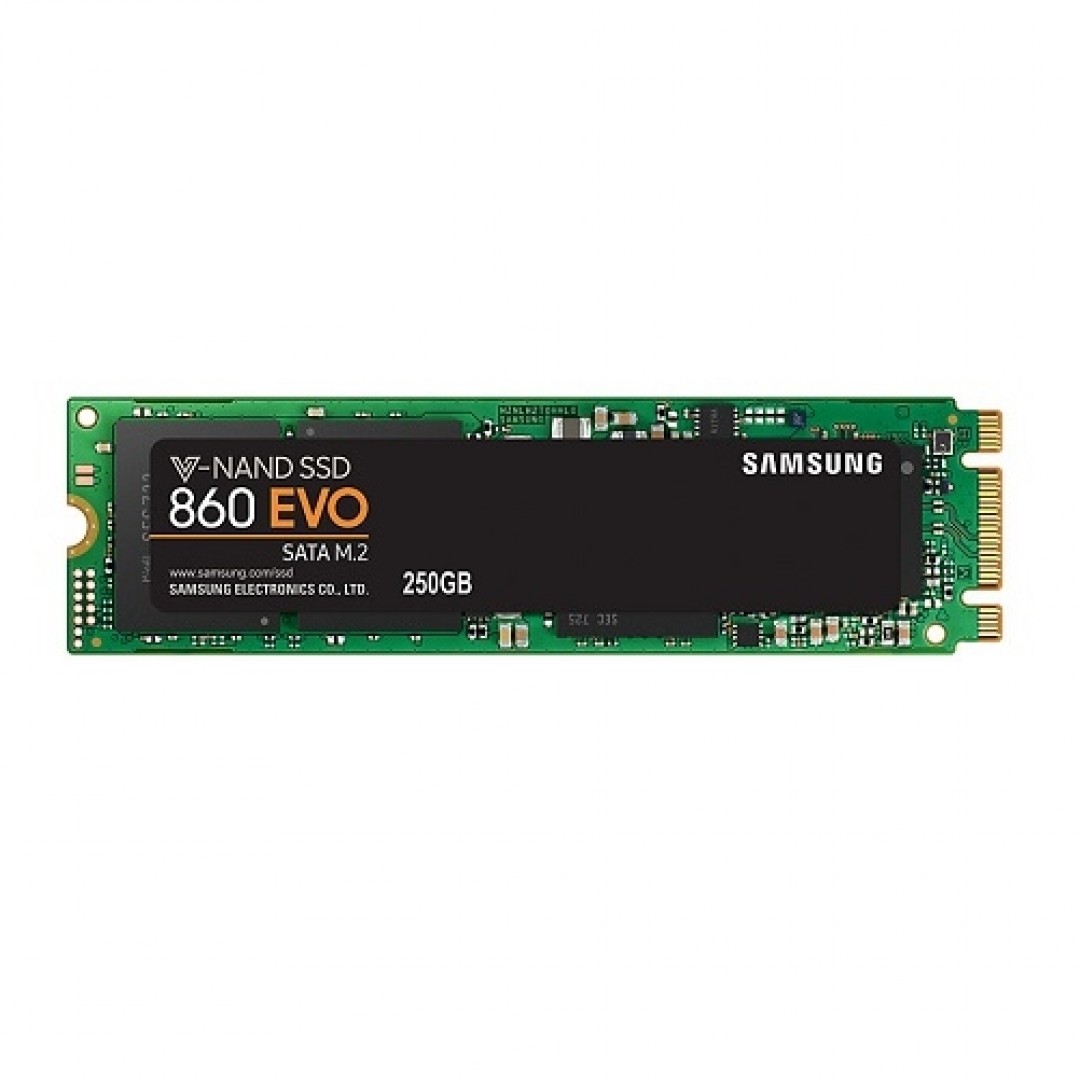 SAMSUNG 860 EVO MZ-N6E250BW 250GB 550- 520MB/s M2 SATA-3 Disk