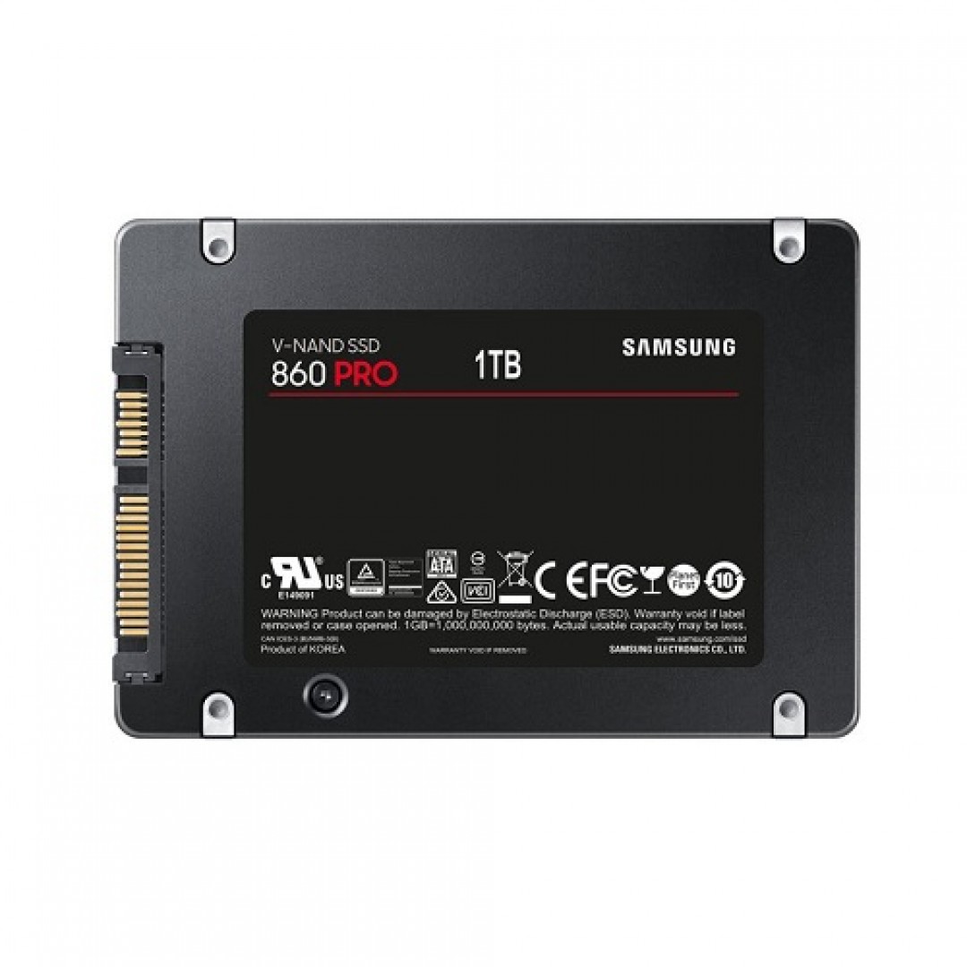 SAMSUNG 860 PRO MZ-76P1T0BW 1TB 550- 530MB/s SSD SATA-3 Kurumsal Disk