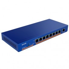 TENDA 9port 120w 8port PoE TEG1009P-EI GIGABIT Yönetilemez Switch