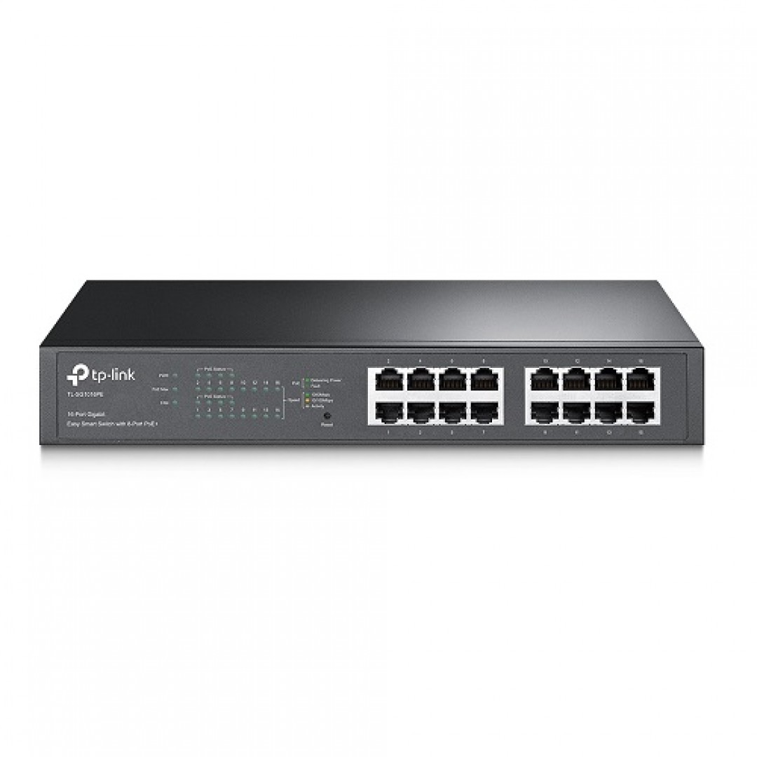 TP-LINK 16port 110w 8port PoE TL-SG1016PE GIGABIT Yönetilebilir Switch