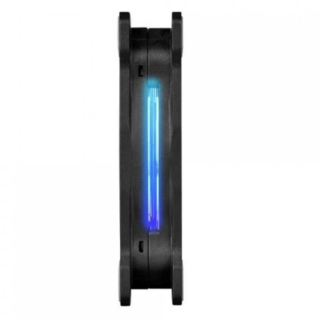 THERMALTAKE 120mm Riing 12 LED CL-F042-PL12SW-A 3pin Siyah KASA FANI