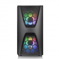 THERMALTAKE POWERSIZ Commander C34 TG 3X ARGB FANLI GAMING MID-TOWER KASA SİYAH CA-1N5-00M1WN-00