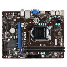 MSI H81M-E33 DDR3 HDMI PCIe 16X V2.0 1150p mATX