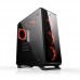 PowerBOOST POWERSIZ VK-G3903S GAMING MID-TOWER KASA SİYAH