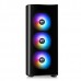 THERMALTAKE Powersiz View 23 ARGB CA-1M8-00M1WN-00 3x 12cm RGB Fan Gaming mid Tower PC Kasası Siyah