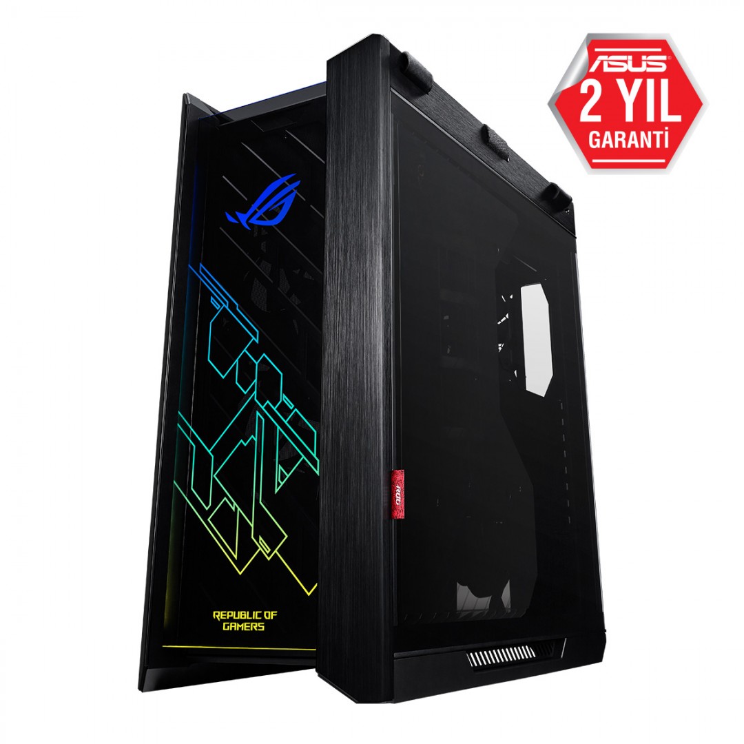 ASUS POWERSIZ ROG STRIX HELIOS GX601 4X 14CM RGB FANLI GAMING E-ATX KASA SİYAH