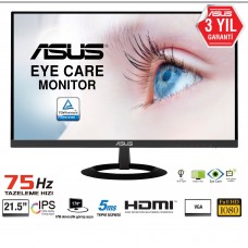 ASUS 21.5" IPS VA229HR 5MS 75HZ HDMI 1920x1080 MONİTÖR SİYAH