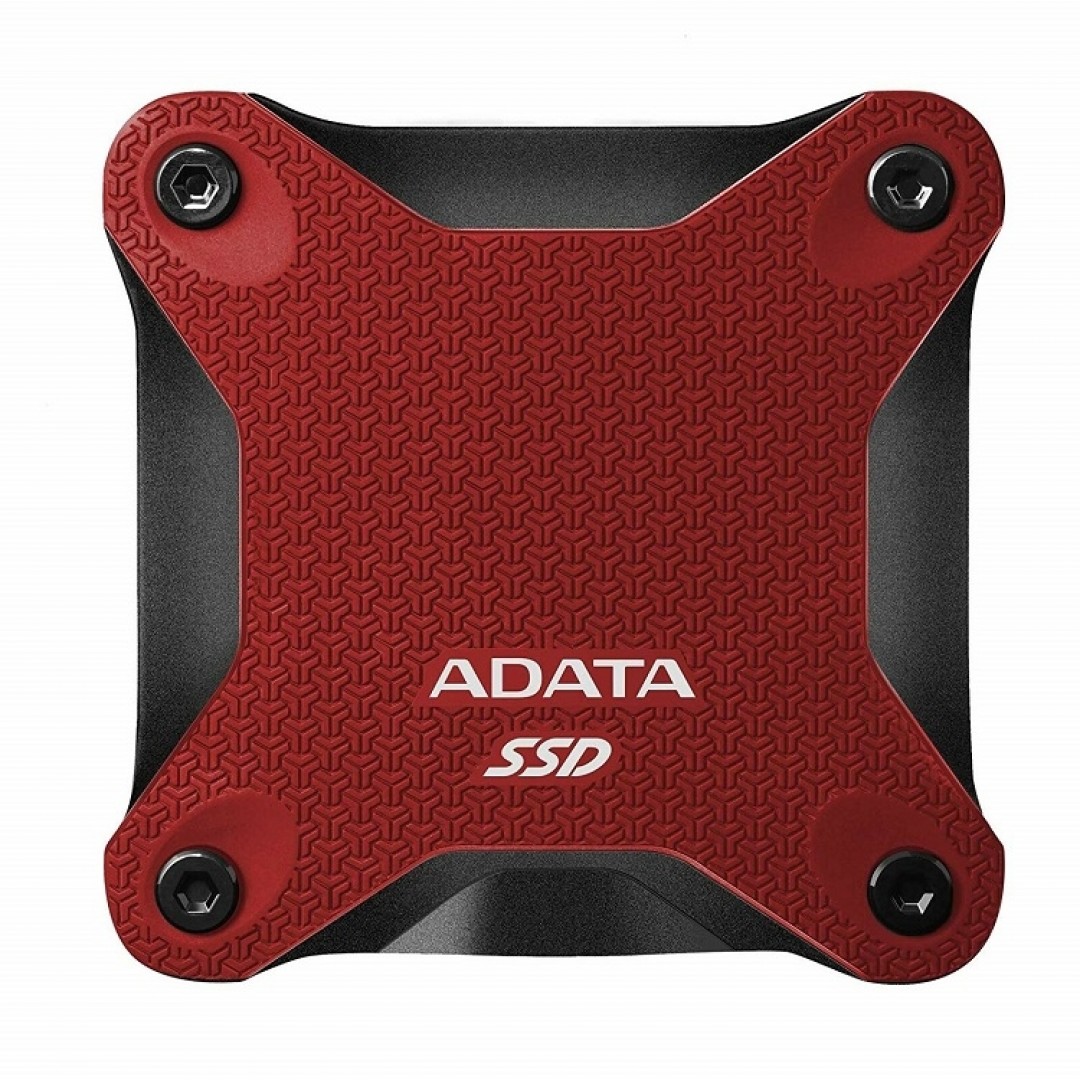 ADATA 240GB SSD 2,5" SD600Q ASD600Q-240GU31-CRD USB 3.2 Harici Harddisk Kırmızı