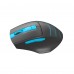 A4 TECH FG30 Siyah/Mavi Optik Nano Kablosuz Mouse-2000 DPI