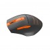 A4 TECH FG30 Siyah/Turuncu Optik Nano Kablosuz Mouse-2000 DPI