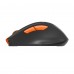 A4 TECH FG30 Siyah/Turuncu Optik Nano Kablosuz Mouse-2000 DPI