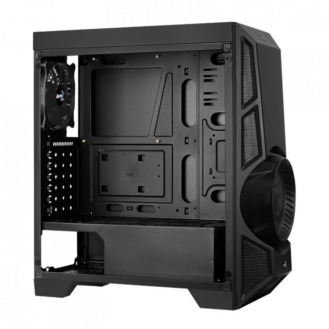 AEROCOOL POWERSIZ AERO ENGINE 2X RGB FANLI GAMING MID-TOWER KASA AE-AEROENGINE-RGB