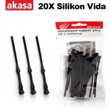 Akasa 20 x Sessizleştirici Silikon Fan Vidası AK-MX003