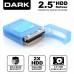 Dark 2.5" Çiftli Disk Koruma ve Taşıma Kutusu DK-AC-DAK2B