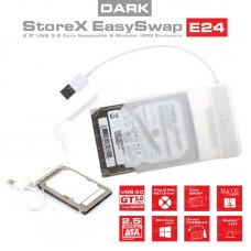 Dark Storex E24 2.5" USB 3.0  Çıkarılabilir Başlıklı Şeffaf SATA Disk Kutusu