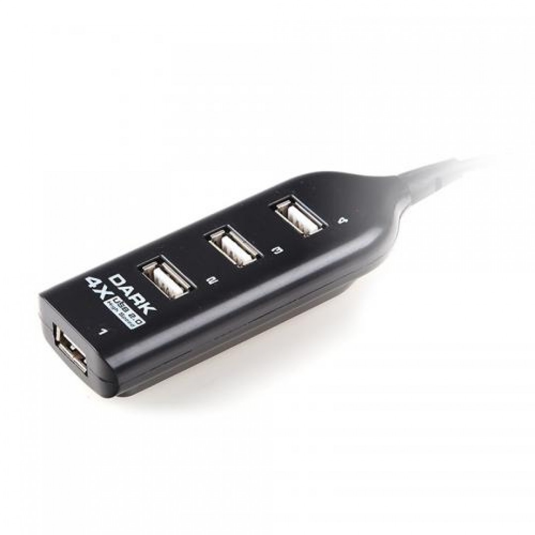 Dark Connect Master U24, 4 Port USB Hub