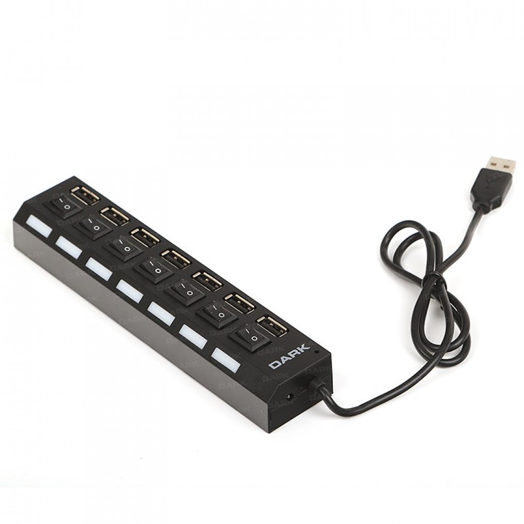 Dark Connect Master U72, 7 Port Anahtarlı USB Hub DK-AC-USB272