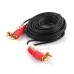 Dark 3 Metre 2 x RCA Analog Ses -  RCA Stereo Ses Kablosu DK-CB-AURCAXRCAL300