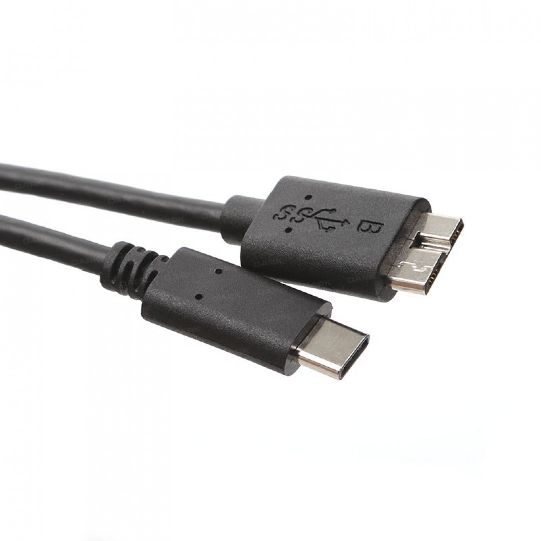 Dark USB 3.1 Type C – USB 3.0 Type Micro B Kablo