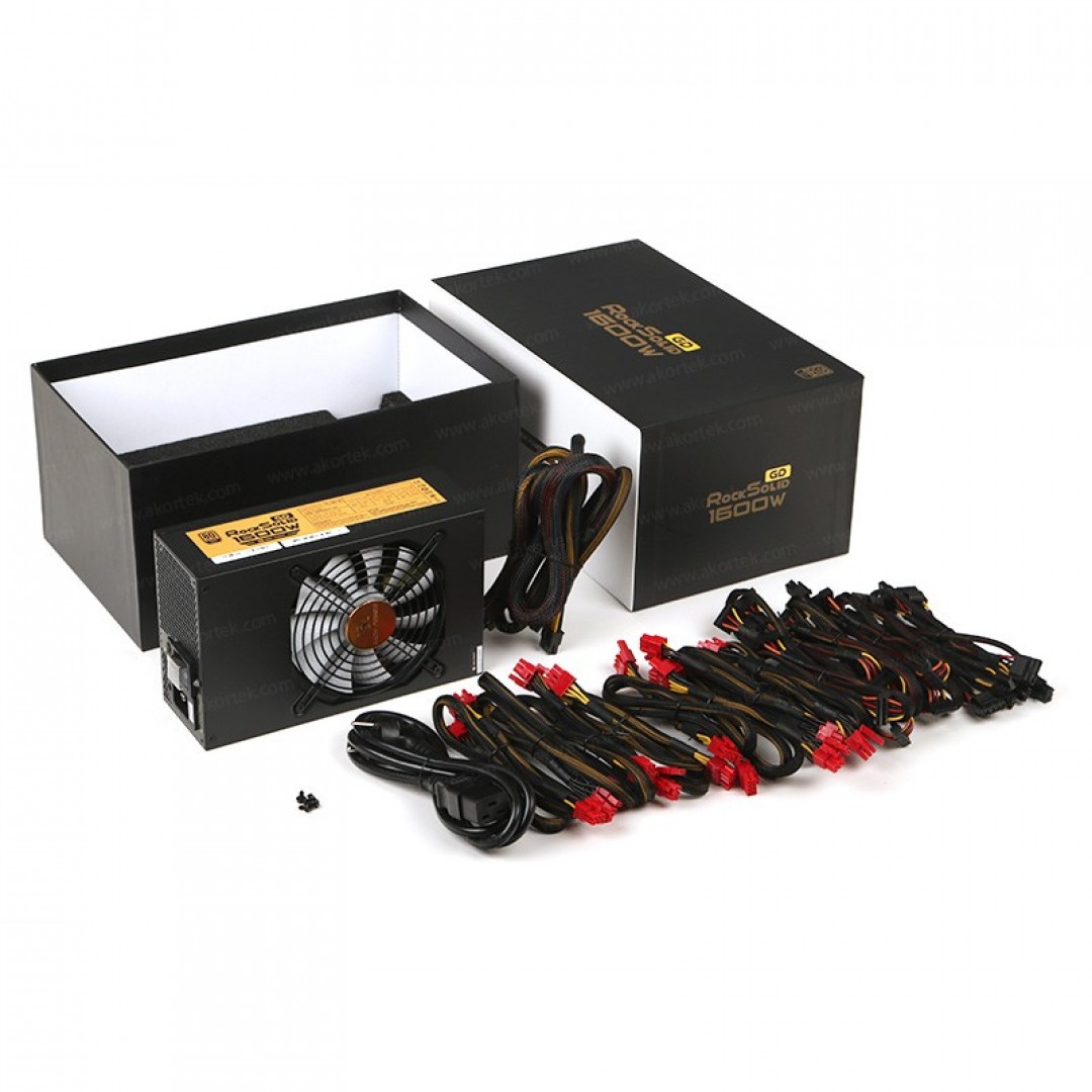 HIGH POWER  1600W RCOK SOLİD PR 80+GOLD POWER SUPPLY