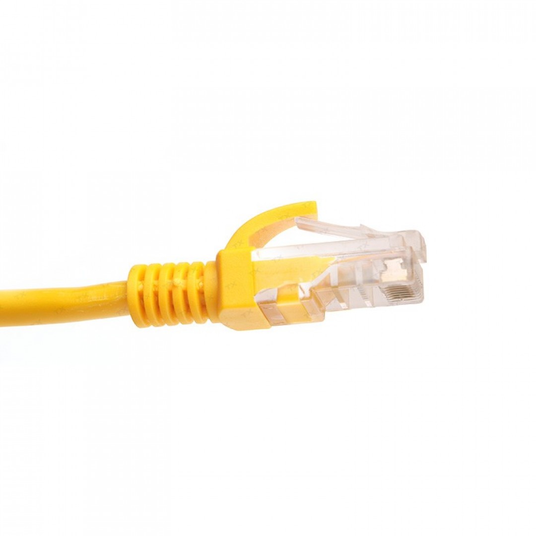 TX 2M Cat5E CCA Solid UTP Sarı Network Kablosu