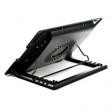 TX ErgoStand TXACNBERGST 14cm LED FAN 5x Yükseklik Ayarlı, 2x USB 9"-17" Notebook Soğutucu ve Stand