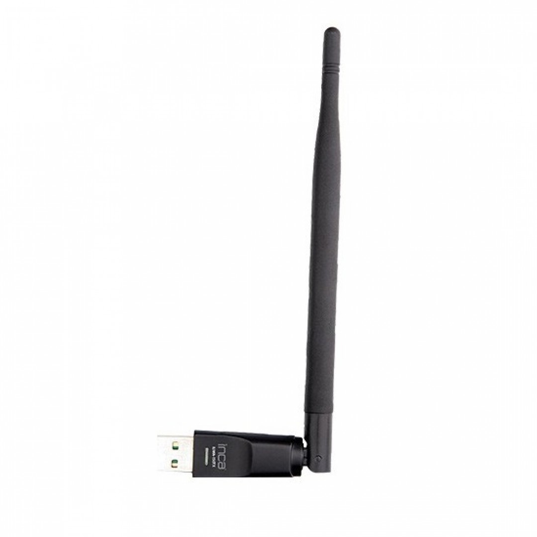 INCA 150mbps USB IUWA-150TX Kablosuz Adaptör 1km mesafeli 2.4ghz 5dbi