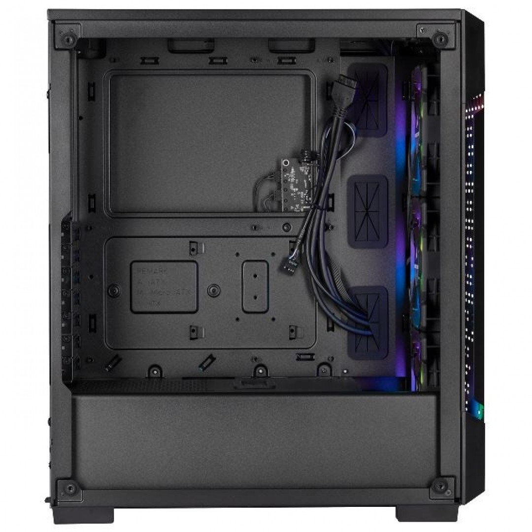 CORSAIR POWERSIZ iCUE 220T 3X RGB FANLI GAMING MID-TOWER CC-9011173-WW