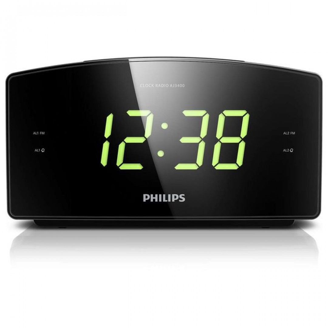 PHILIPS AJ3400/12 400mWatt Saatli Alarmlı Radyo