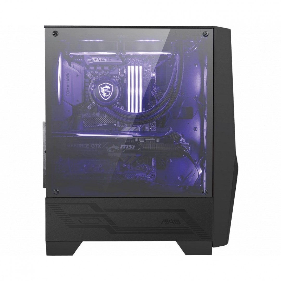 MSI POWERSIZ MAG FORGE 101M 3X RGB FANLI GAMING MID-TOWER KASA SİYAH