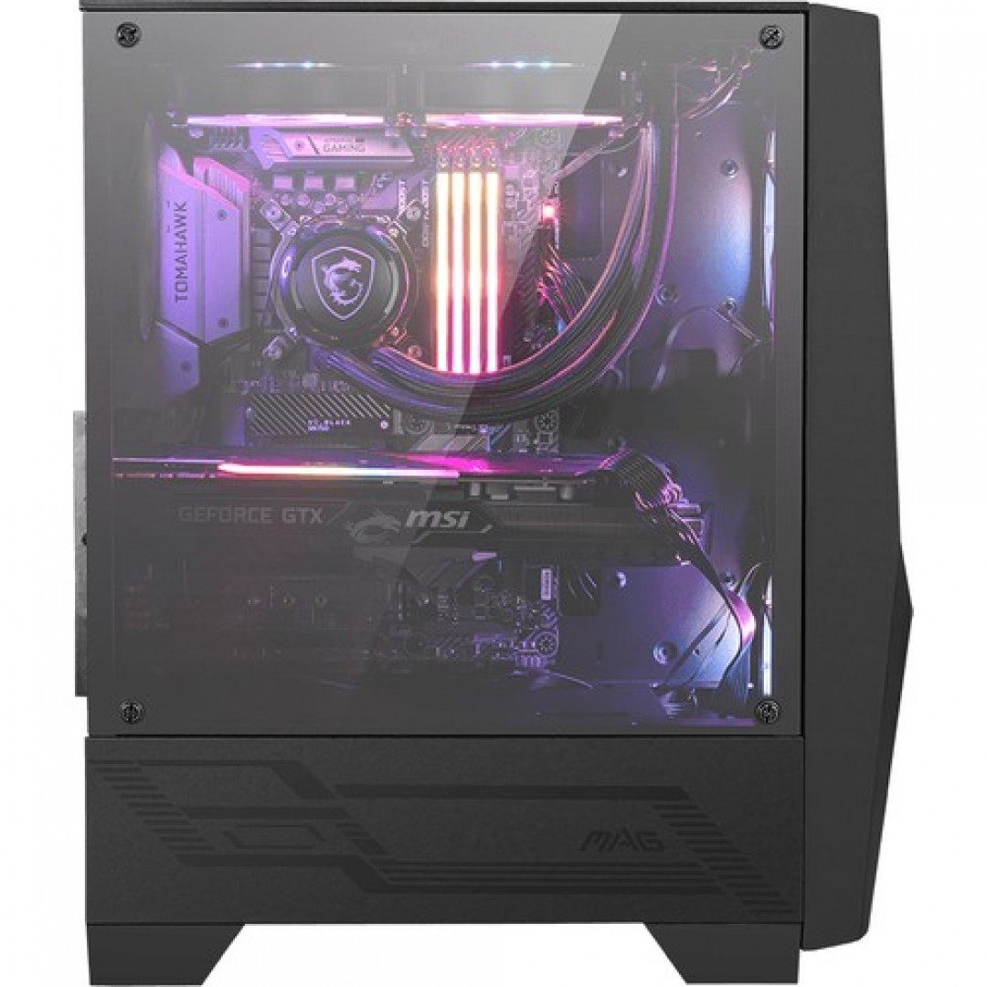 MSI POWERSIZ MAG FORGE 100R 2X ARGB GAMING MID-TOWER KASA SİYAH