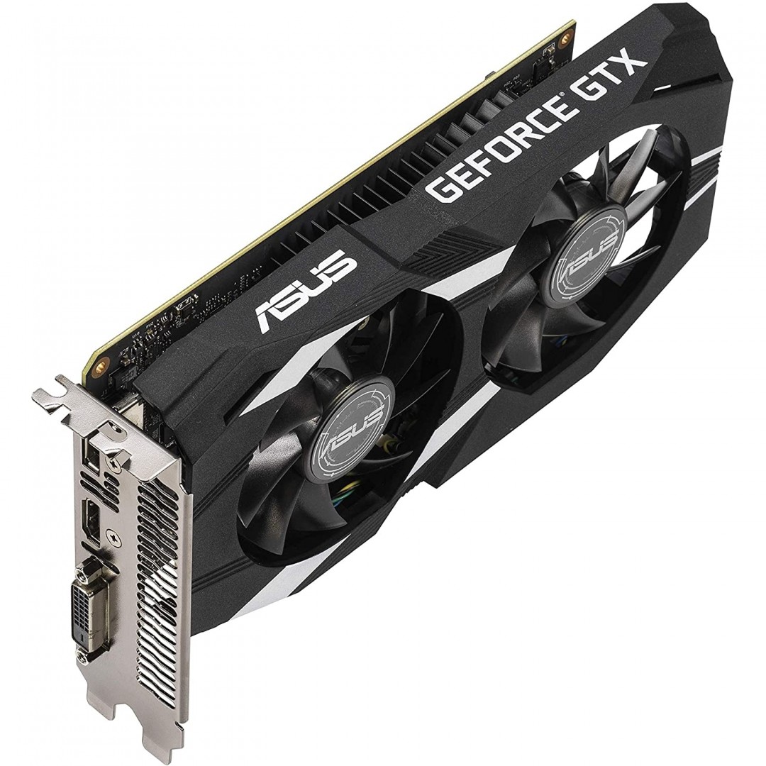 ASUS GEFORCE DUAL-GTX1650-4G 4GB GDDR5 128bit 1695Mhz 1xDVI 1xHDMI 1xDP EKRAN KARTI