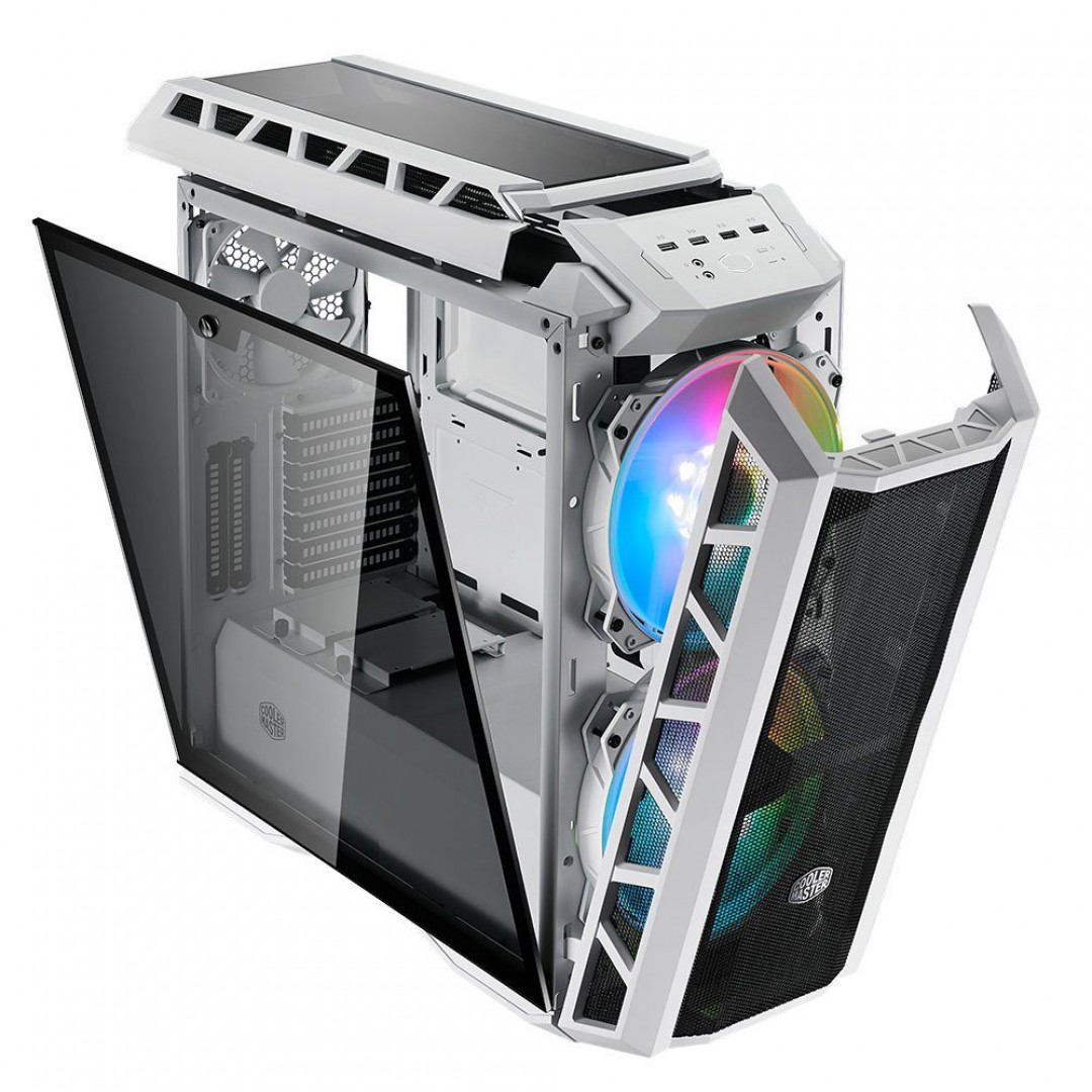 COOLER MASTER POWERSIZ H500P GAMING MID-TOWER KASA METALİK GRİ MCM-H500P-WGNN-S01