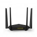 Tenda AC10 4Port WiFi 1200Mbps AC DualBand Router (Modem Değildir)