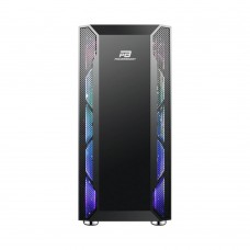 PowerBoost VK-G3701B 550w 80+ USB 3.0 ATX, ARGB Fan, Mesh+Stirp siyah Kasa