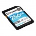 KINGSTON 256GB SD Canvas Go+ CLASS 10 Hafıza Kartı SDG3/256GB