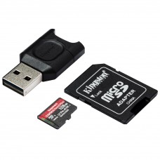 KINGSTON 128GB SDCR2+mSDOku.MLPMR2/128GB